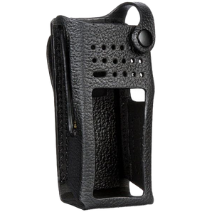 Motorola PMLN5838A Hartledertasche für DP4000 mit Display/Tastatur