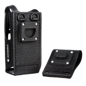 Motorola PMLN5842A Ledertragetasche mit drehbarer Gürtelschlaufe mit Display/Tastatur