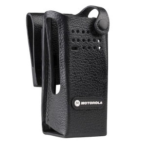 Motorola PMLN6096A Ledertragetasche mit drehbarer Gürtelschlaufe ohne Display/Tastatur