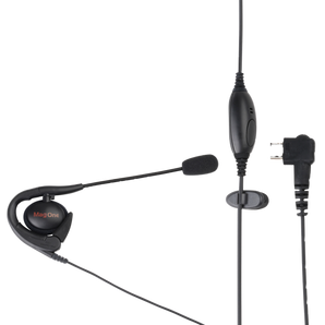 Motorola PMLN6537A Mag One Ohrhörer mit Inline-Schwanenhalsmikrofon