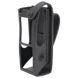 Motorola PMLN8301A Ledertragetasche mit fester Gürtelschlaufe mit Display/Tastatur