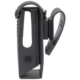 Motorola PMLN8303A Ledertragetasche mit drehbarer Gürtelschlaufe ohne Display/Tastatur für R7-Serie